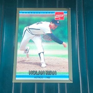 Russ 1992 Nolan Ryan Trading Card